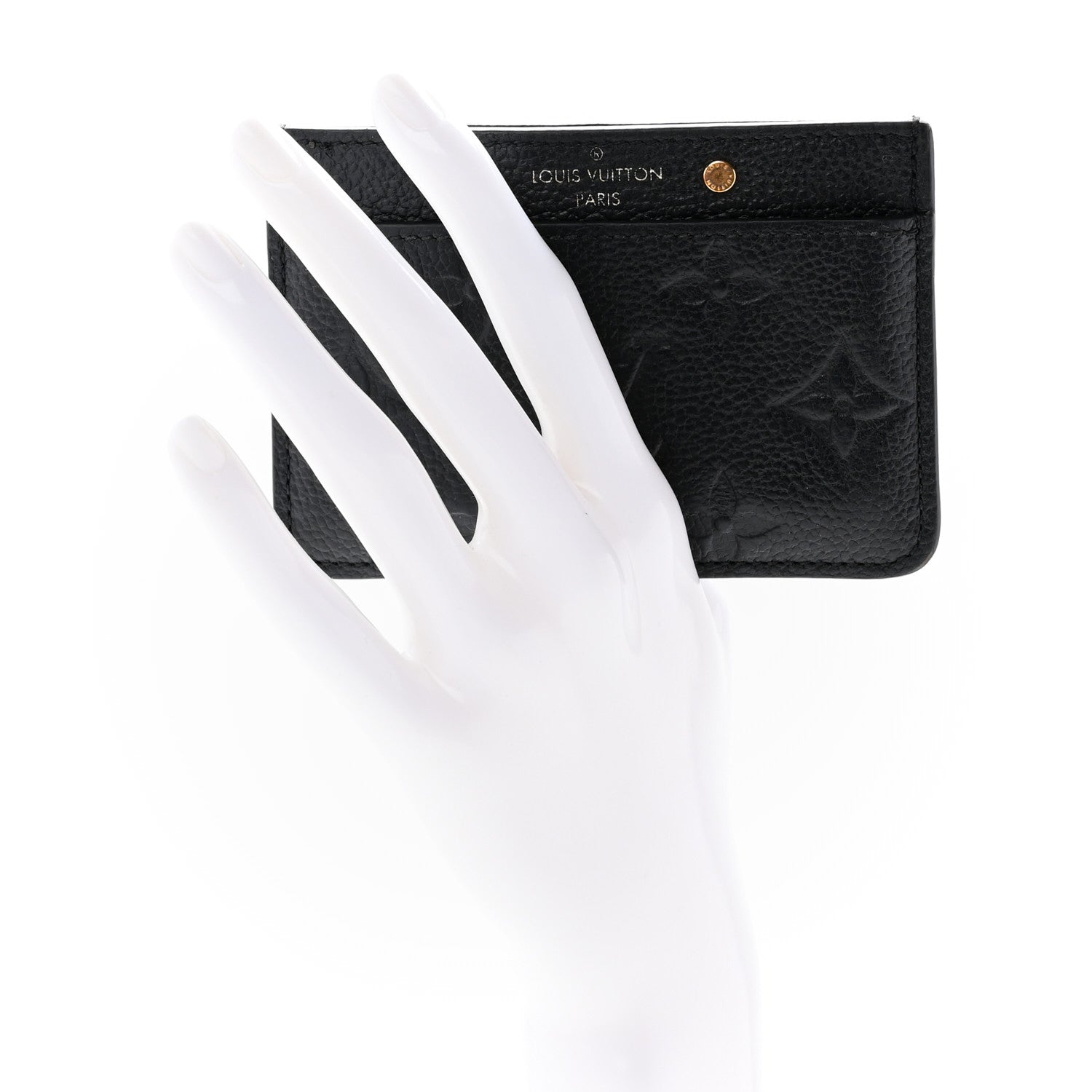 Louis Vuitton Empreinte Card Holder Black 2 of 10