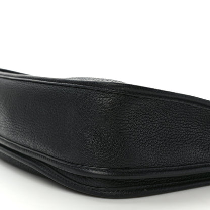 Hermes Taurillon Clemence Evelyne III PM Black 8 of 8