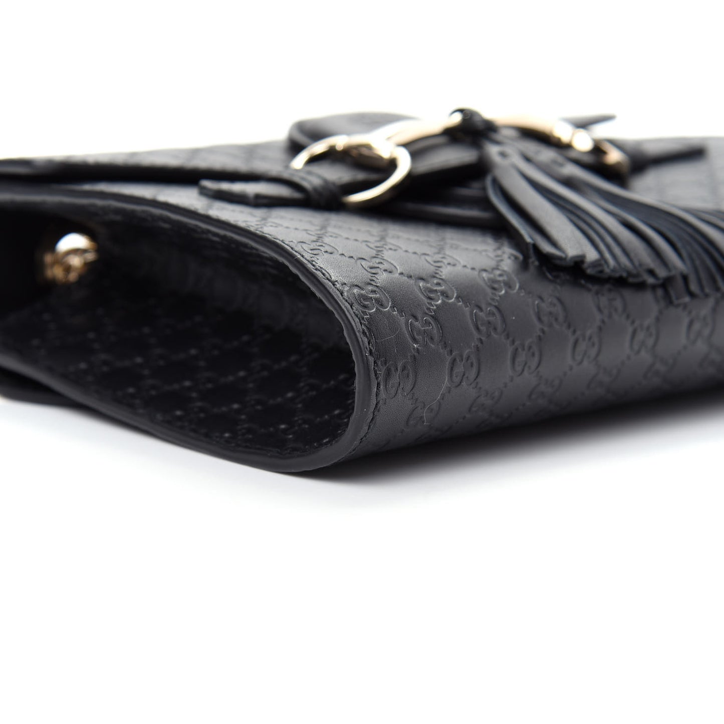 Microguccissima Mini Emily Shoulder Bag Black