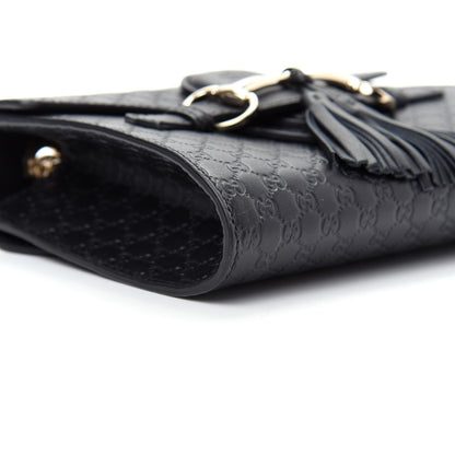 Gucci Microguccissima Mini Emily Shoulder Bag Black 6 of 9