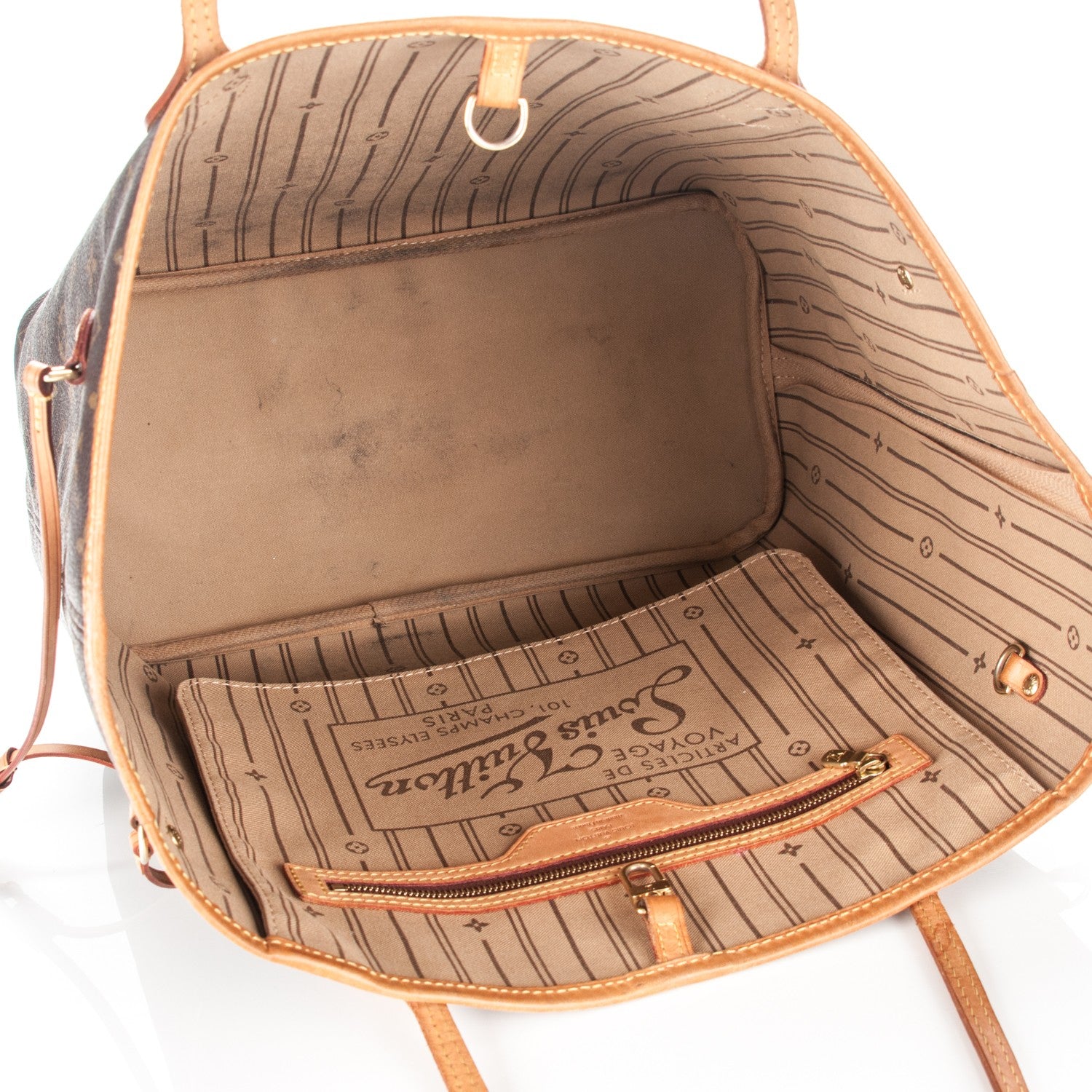 Louis Vuitton Monogram Neverfull MM 5 of 8