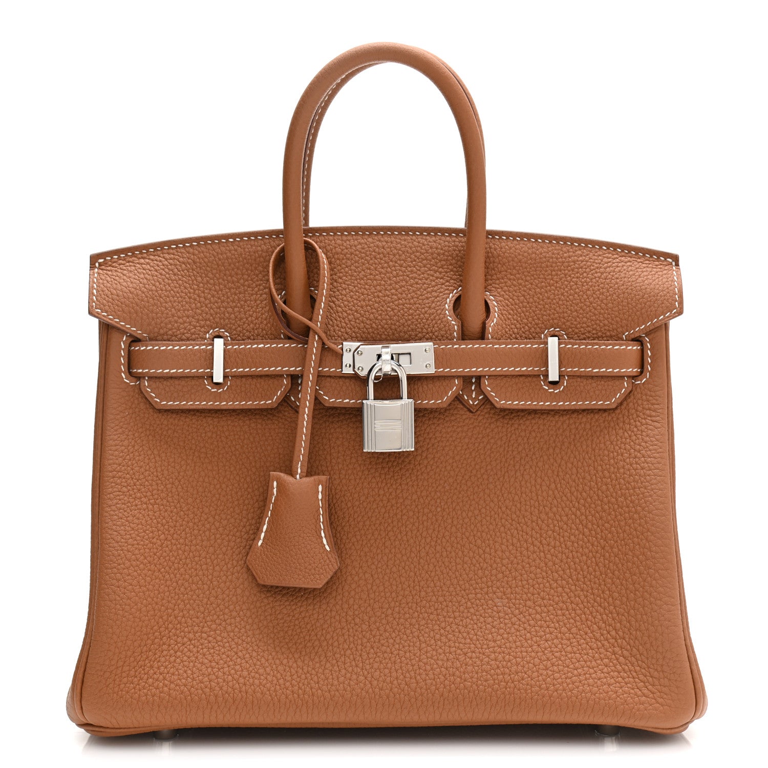 Hermes Togo Birkin 25 Gold 1 of 12