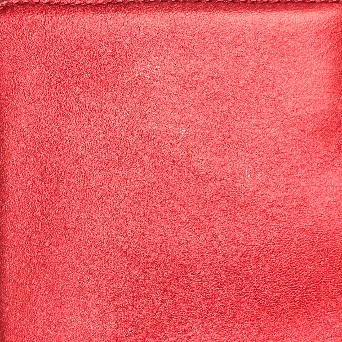 Metallic Patent Calfskin Quilted Medium Boy Flap Red