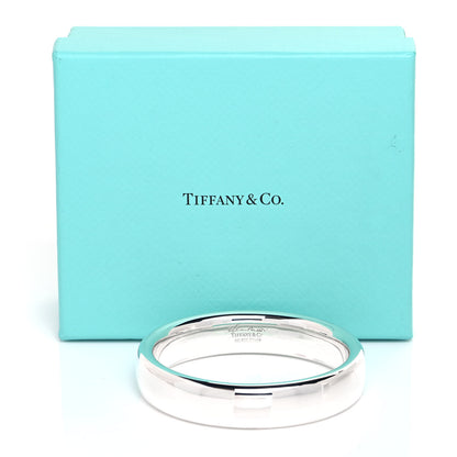 Tiffany Sterling Silver Narrow Elsa Peretti Doughnut Bangle Bracelet 5 of 5
