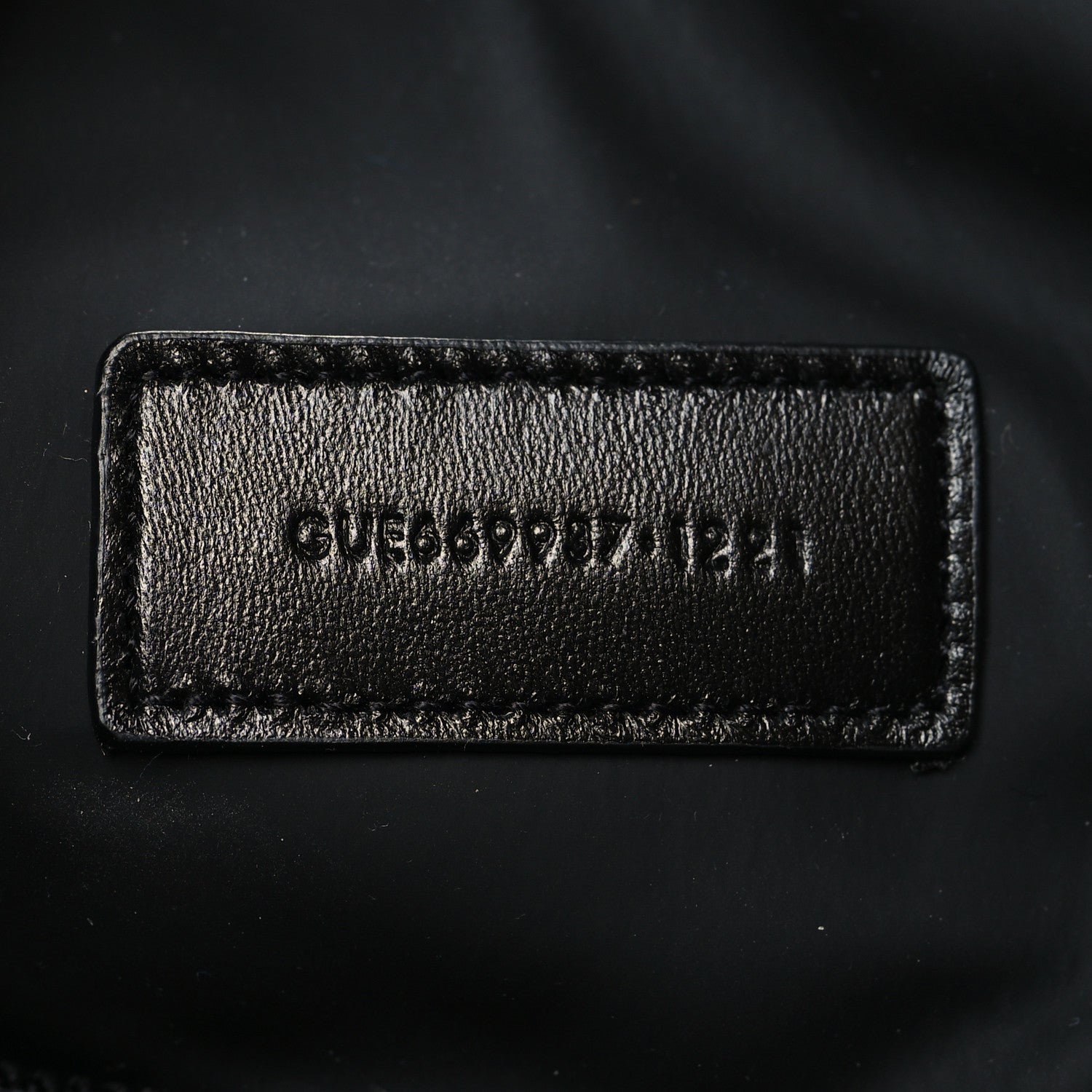 Saint Laurent Lambskin Quilted Lolita Cosmetic Pouch Navy 7 of 10