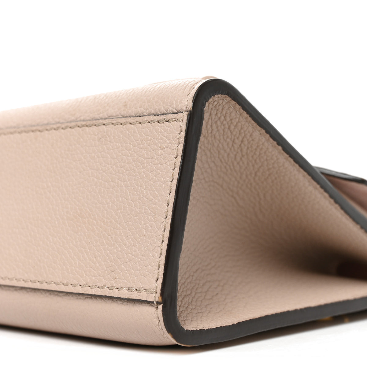 Soft Calfskin Mylockme Chain Bag BB Greige