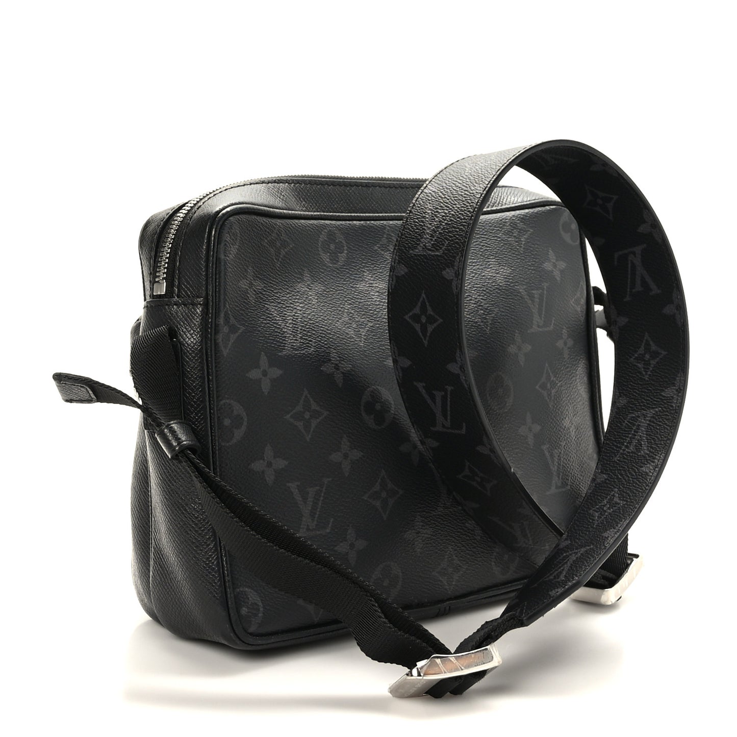Taiga Monogram Eclipse Outdoor Messenger Black