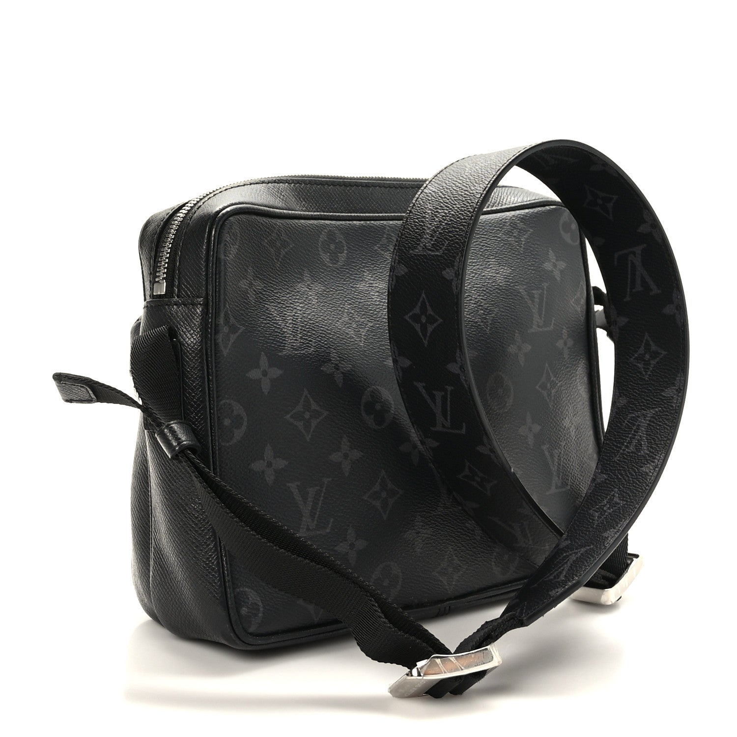 Louis Vuitton Taiga Monogram Eclipse Outdoor Messenger Black 3 of 8