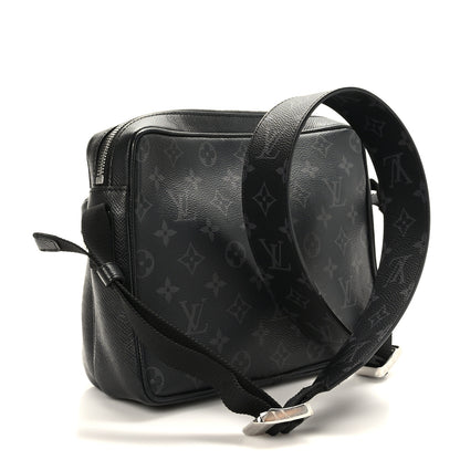 Louis Vuitton Taiga Monogram Eclipse Outdoor Messenger Black 3 of 8