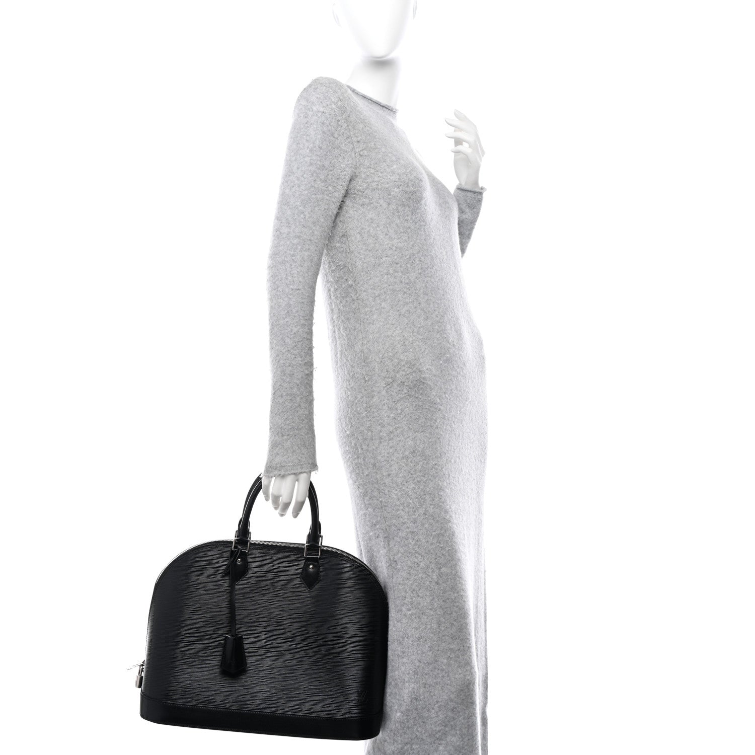 Louis Vuitton Epi Alma GM Black 2 of 10