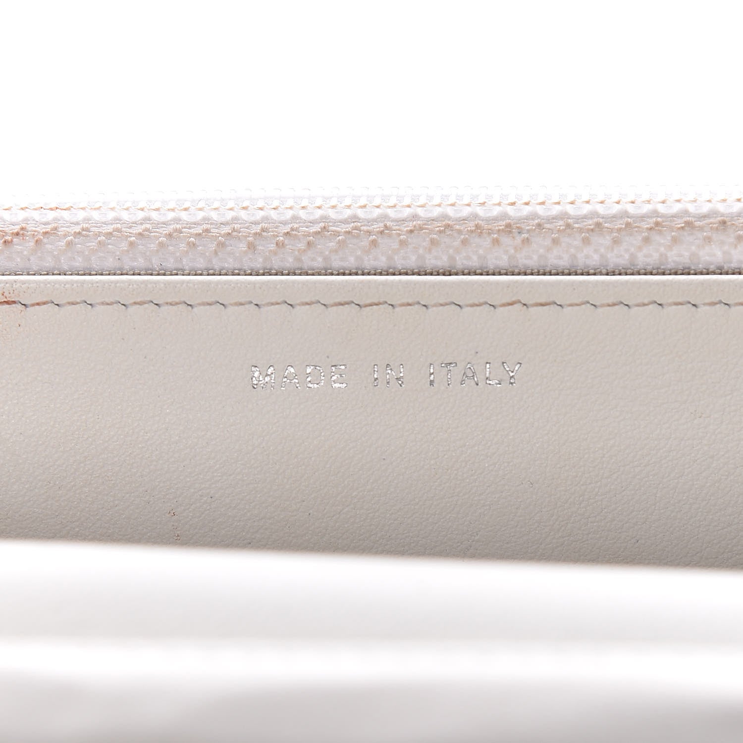 Chanel Caviar Timeless CC Wallet on Chain WOC White 7 of 13