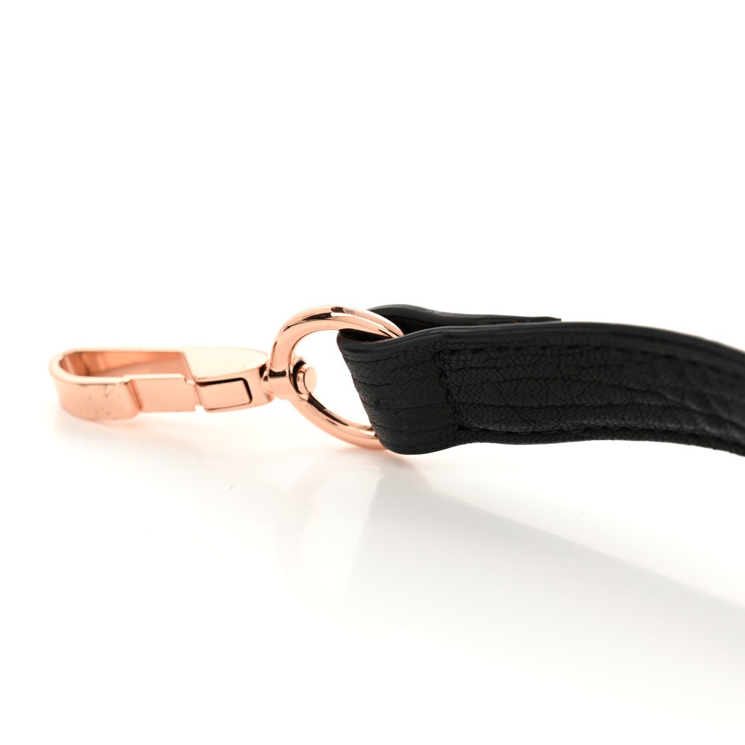 Alexander Wang Pebbled Lambskin Rocco Black Rose Gold Hardware 11 of 13