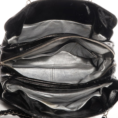 Chanel Patent Calfskin Large Luxe Ligne Tote Black 5 of 8