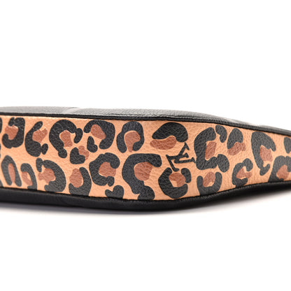 Louis Vuitton Empreinte Monogram Giant Wild At Heart Multi Pochette Accessories Black 6 of 11