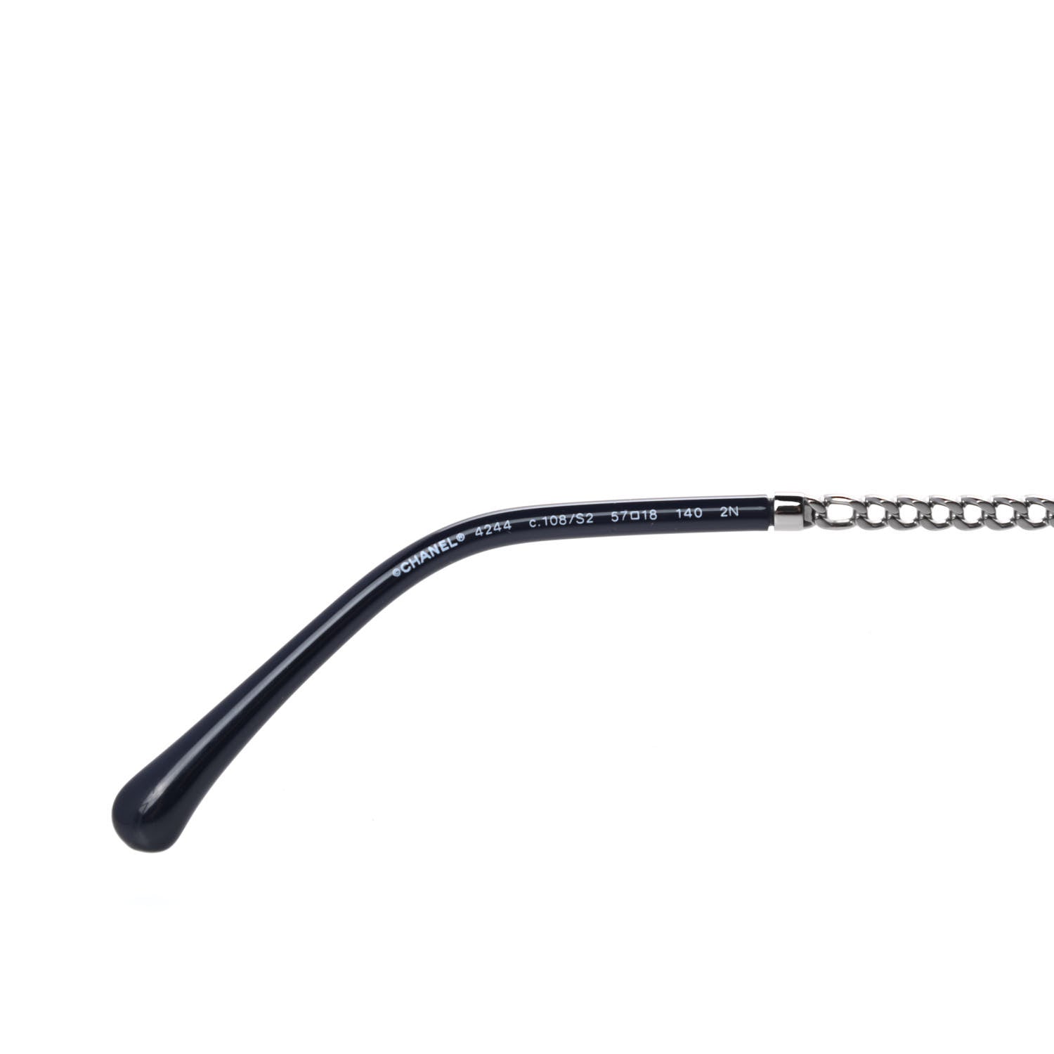 Chanel Chain Square Sunglasses 4244 Blue 6 of 9
