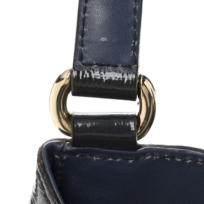 Gucci Vernice Naplack Medium Soho Shoulder Bag Uniform Blue 22 of 23