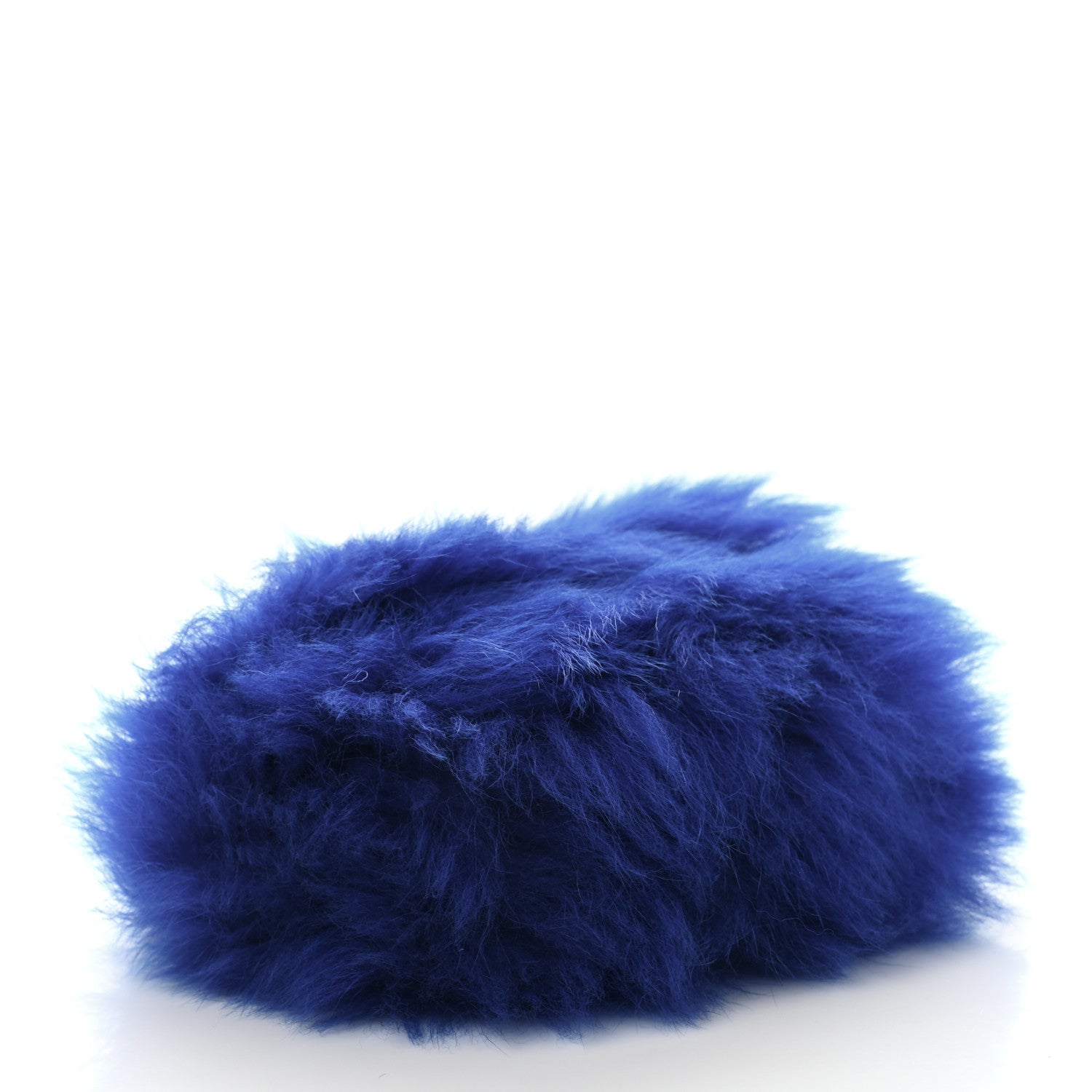 Chanel Shearling Lambskin CC Hook Card Holder Blue 4 of 10