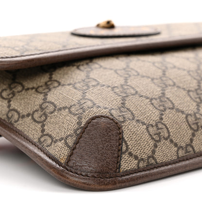 Gucci GG Supreme Monogram Neo Vintage Web Belt Bag Brown 9 of 13