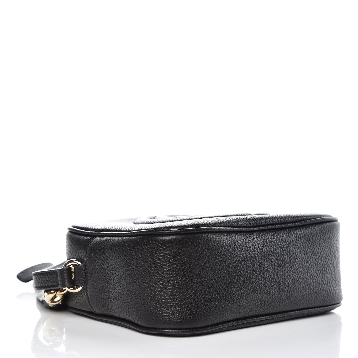 Gucci Pebbled Calfskin Small Soho Disco Bag Black 4 of 8