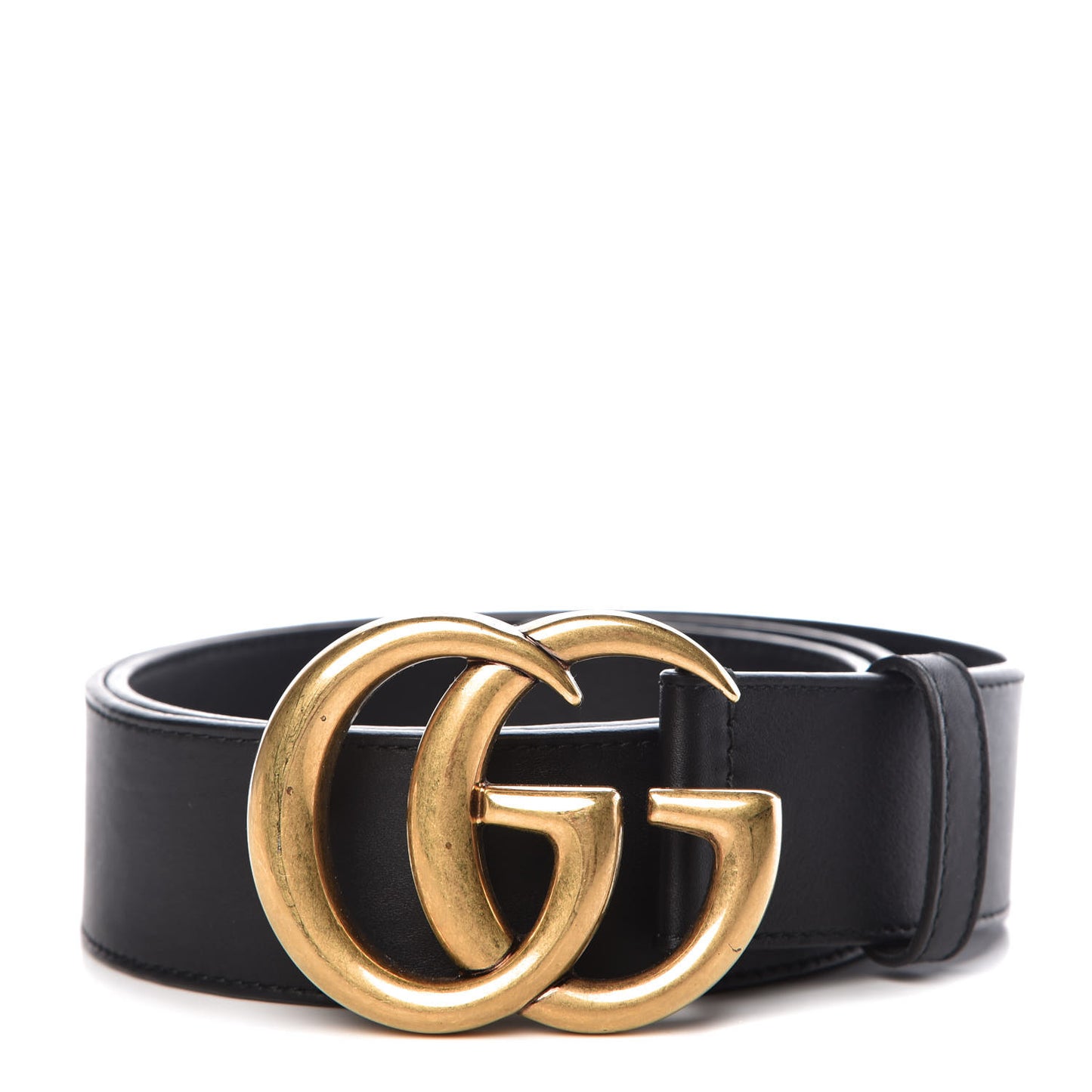 Calfskin Double G 40mm Belt 85 34 Black