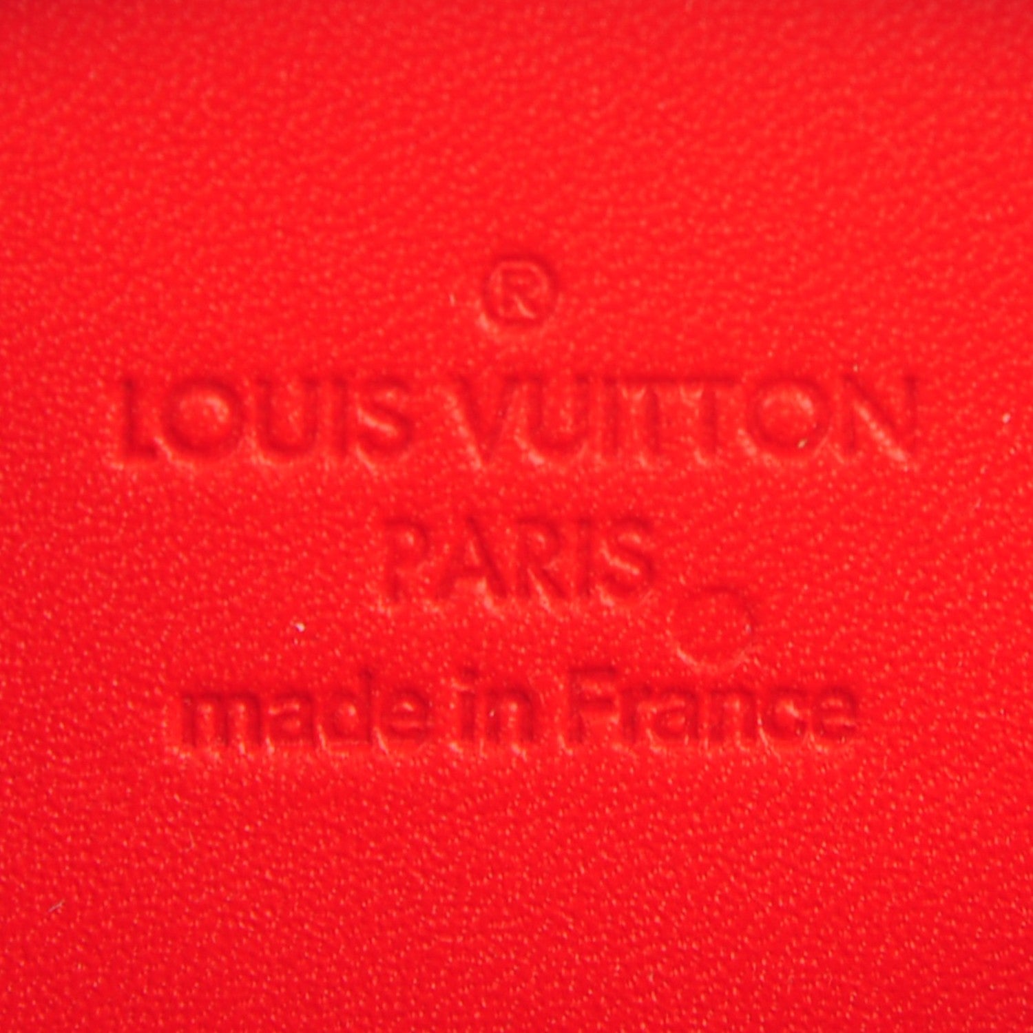 Louis Vuitton Vernis Roses Chapeau Coin Purse Orange Sunset 6 of 7