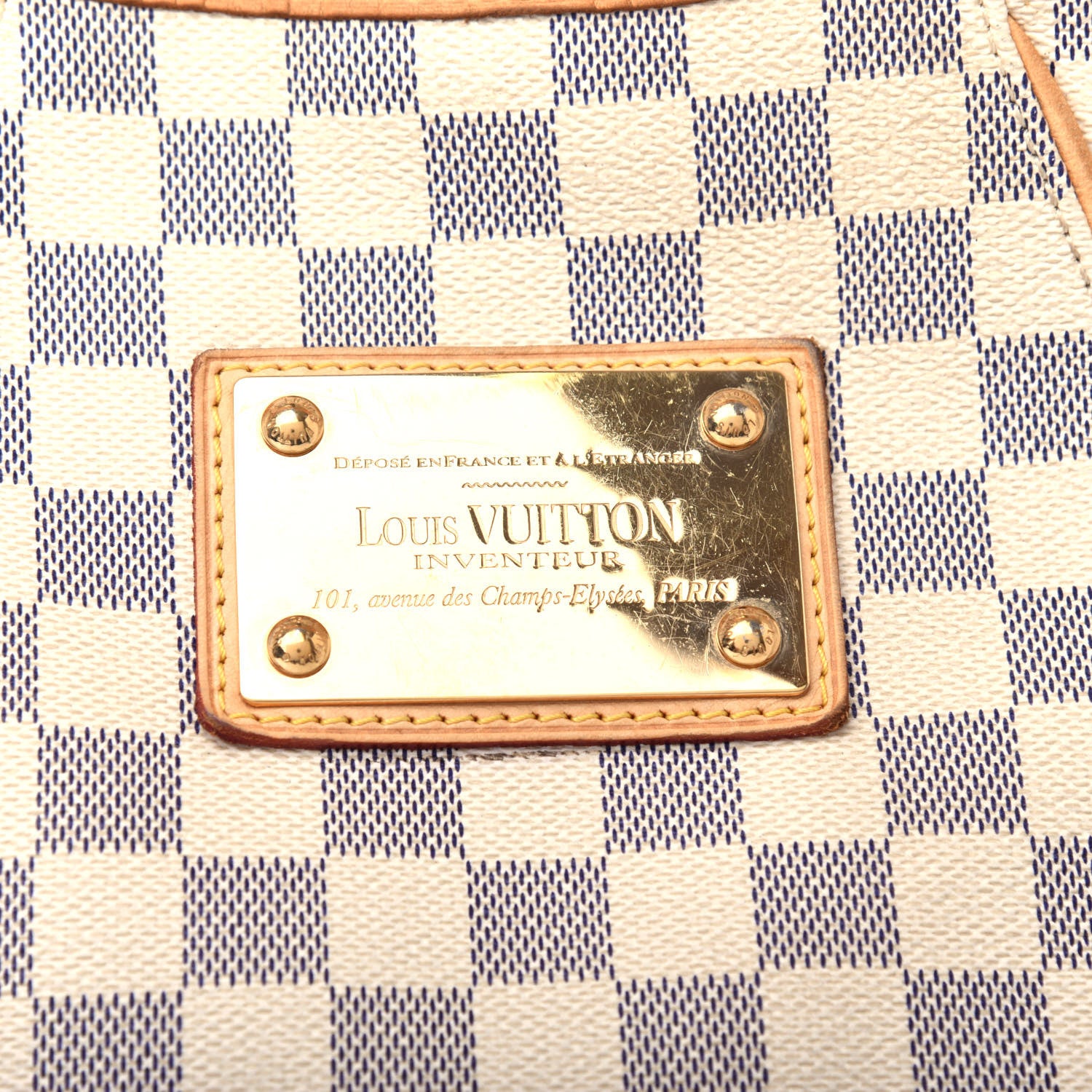 Louis Vuitton Damier Azur Galliera PM 9 of 10