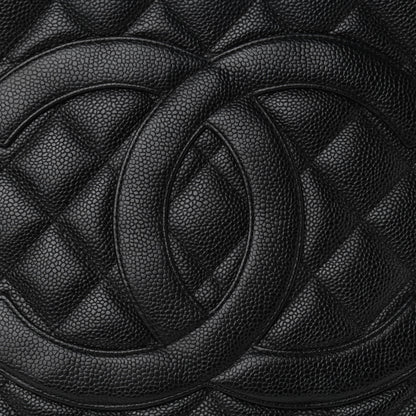 Chanel Caviar Quilted Medallion Tote Black 8 of 11