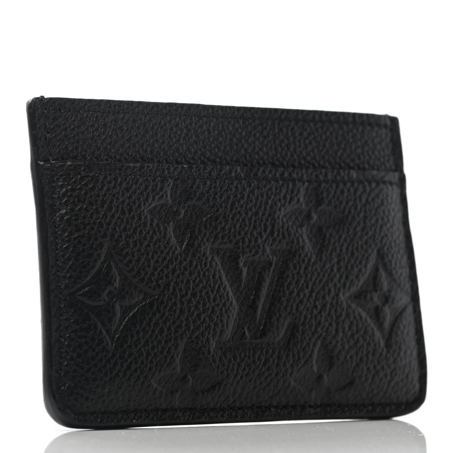 Louis Vuitton Empreinte Card Holder Black 2 of 4