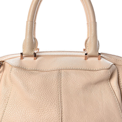 Alexander Wang Pebbled Calfskin Large Emile Eggshell 9 of 12