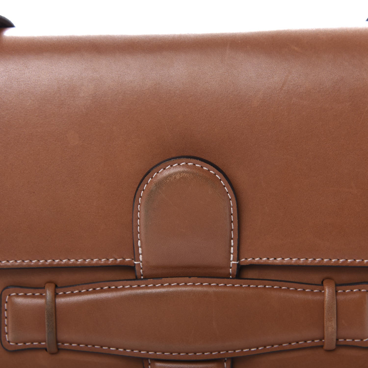 Celine Natural Calfskin Medium Symmetrical Bag Tan 13 of 15