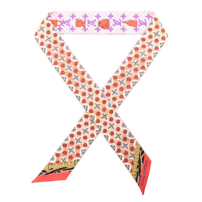 Louis Vuitton Silk Monogram Bubblegram BB Bandeau Beige 1 of 3