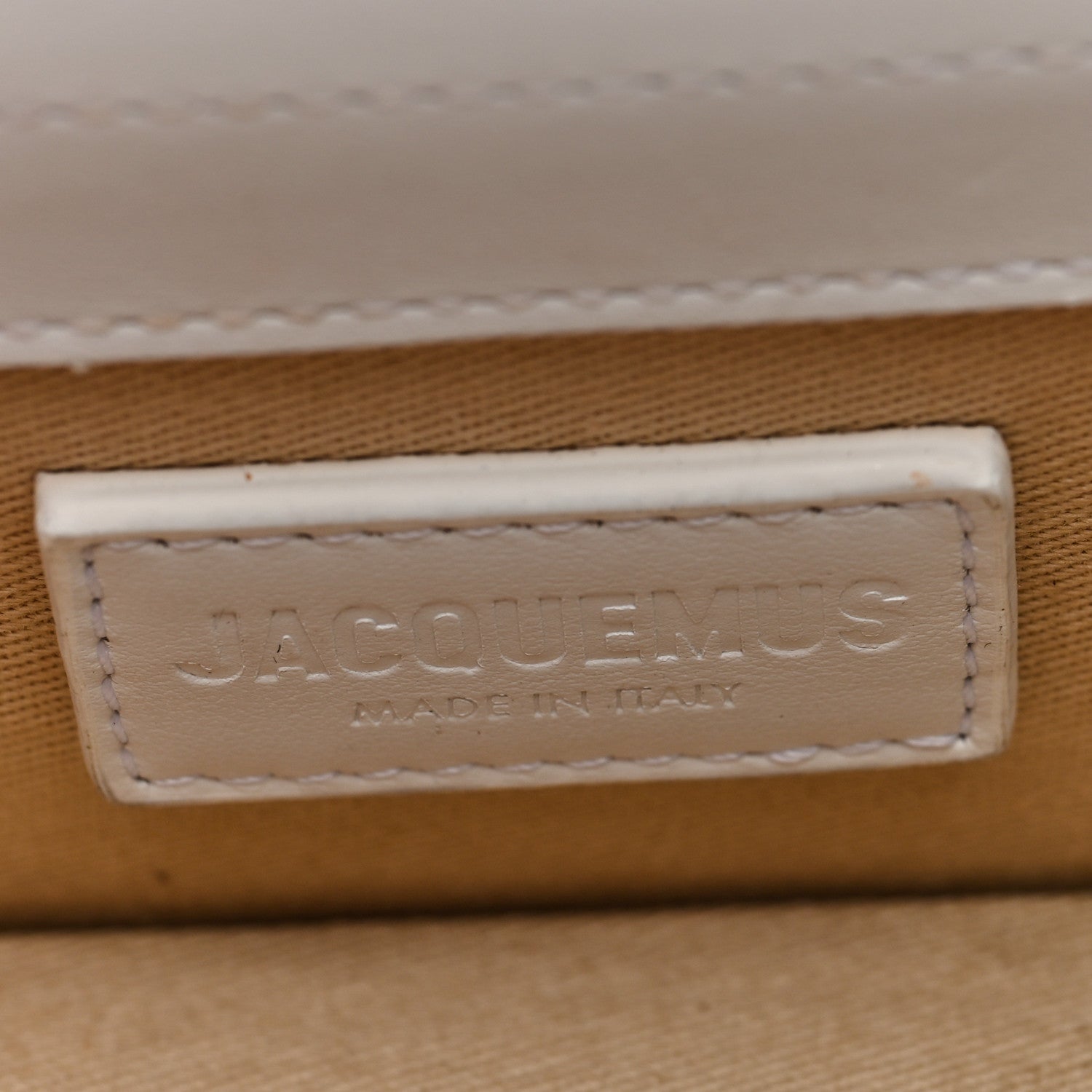 Jacquemus Calfskin Le Bambino White 6 of 9