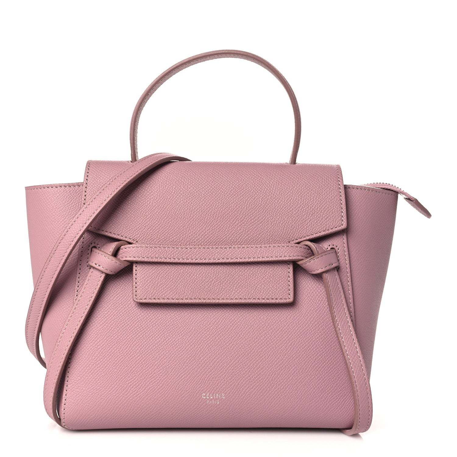 Celine Grained Calfskin Nano Belt Bag Vintage Pink 1 of 9
