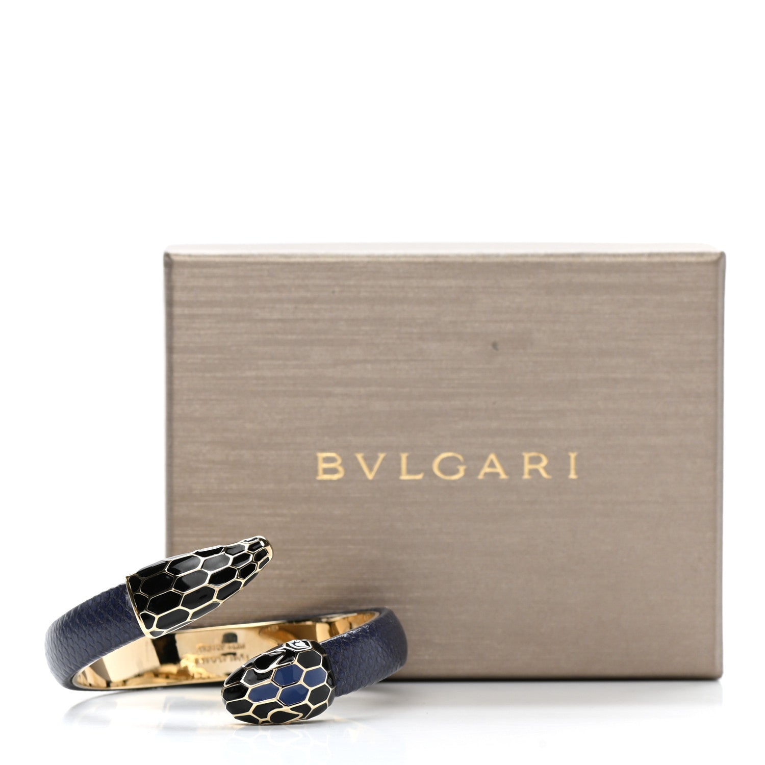 Bulgari Karung Serpenti Forever Bracelet Navy Blue 5 of 5
