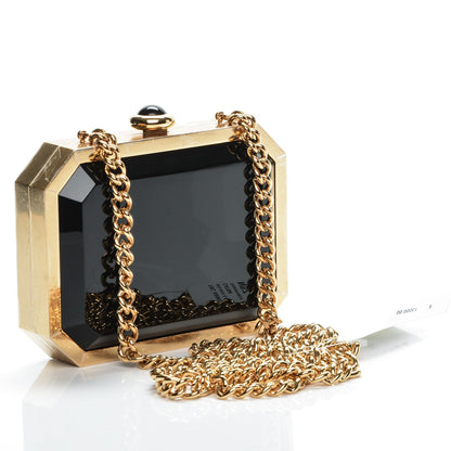 Chanel Plexiglass Premiere Minaudiere Clutch Black 3 of 7