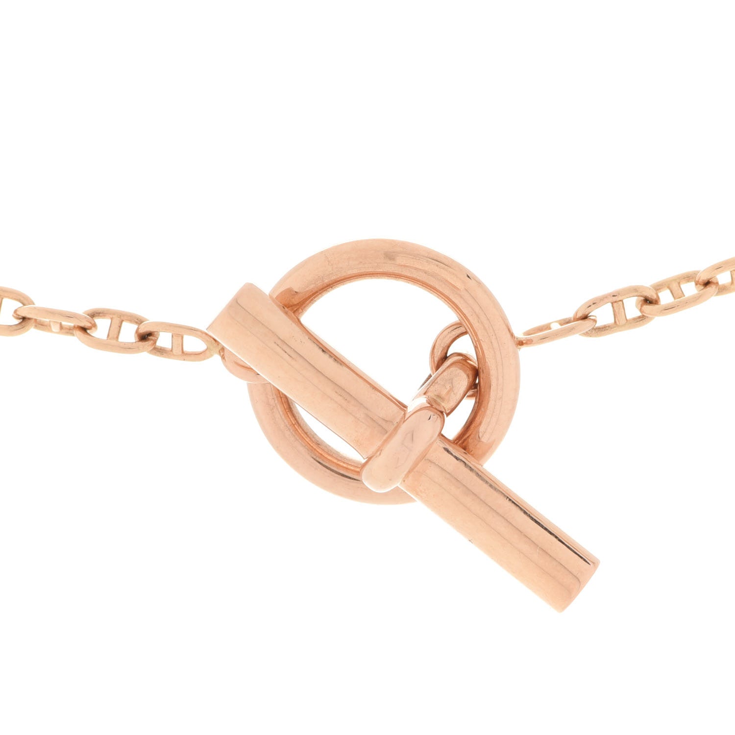 Hermes 18K Rose Gold PM Farandole Necklace 120 5 of 7