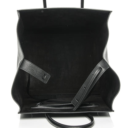 Celine Supple Calfskin Medium Phantom Luggage Black 5 of 7