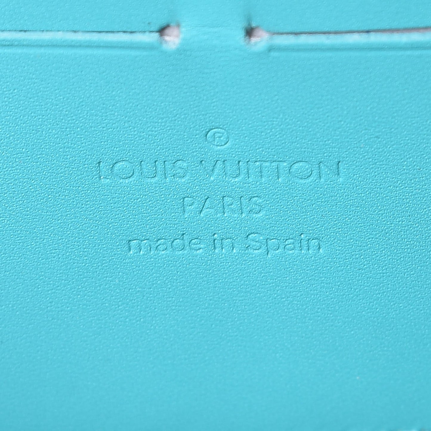 Vernis Zippy Wallet Blue Lagon