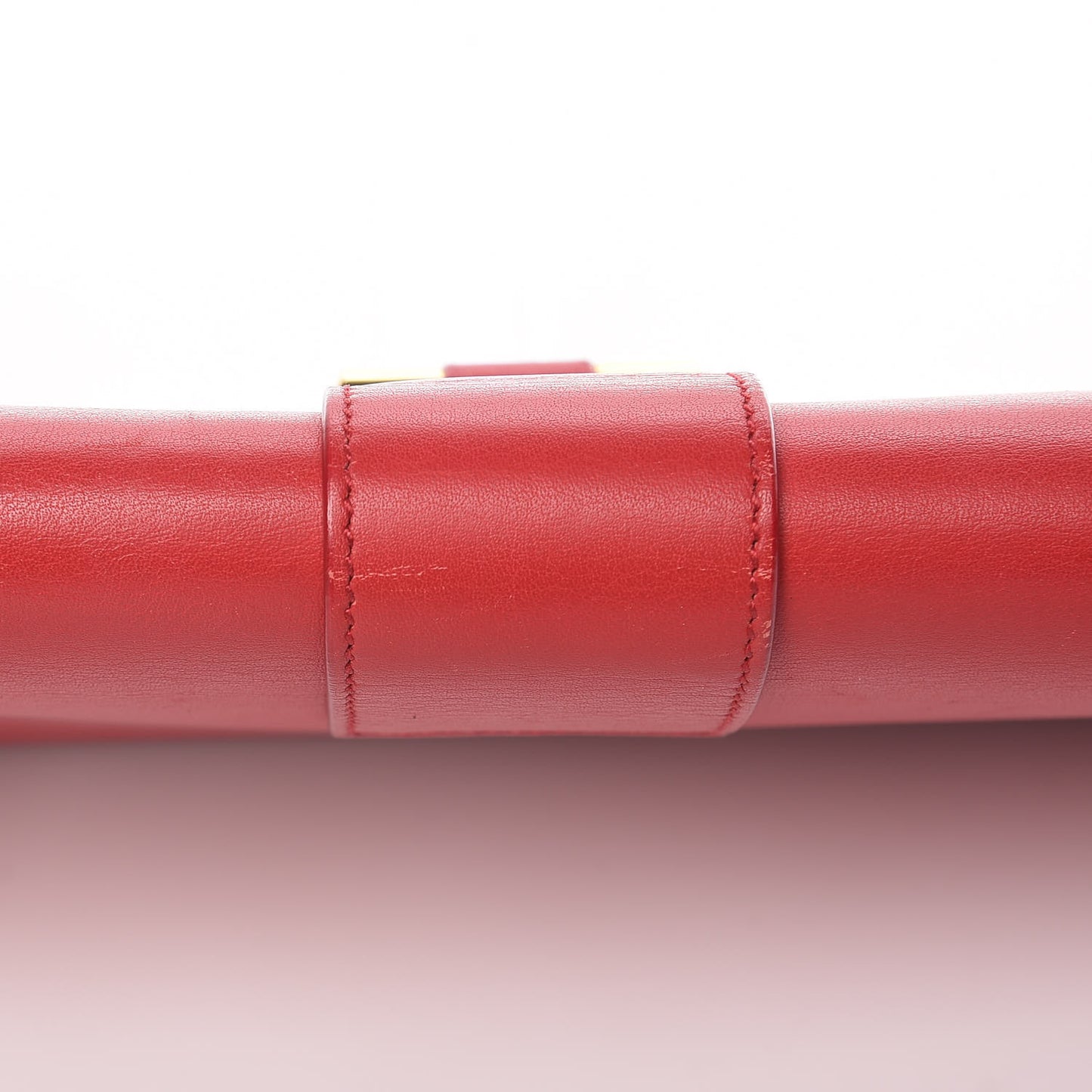 Calfskin Classic Y Ligne Clutch Red