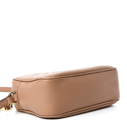 Gucci Pebbled Calfskin Small Soho Disco Bag Camelia 4 of 11