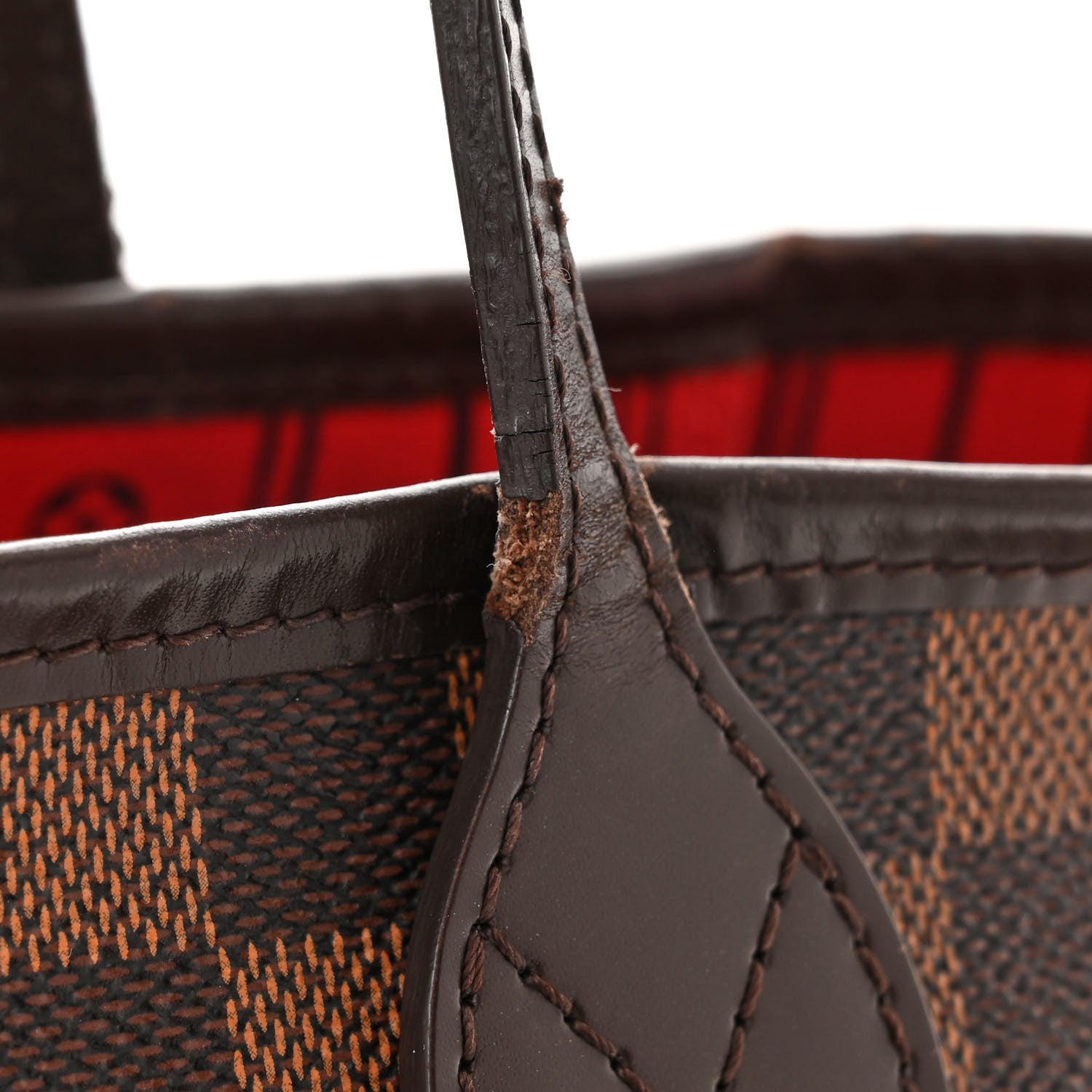 Louis Vuitton Damier Ebene Neverfull MM 12 of 14