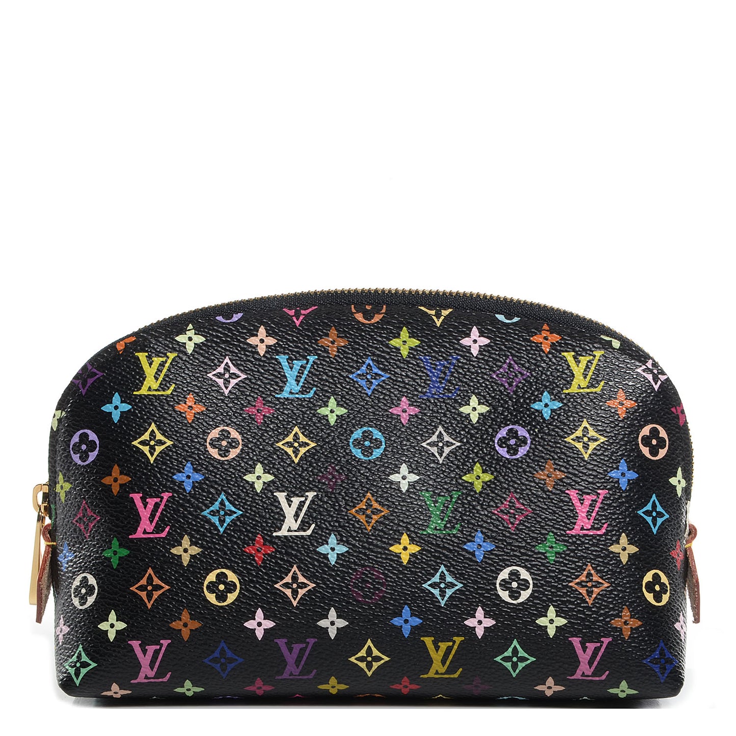 Monogram Multicolor Cosmetic Pouch Black Grenade