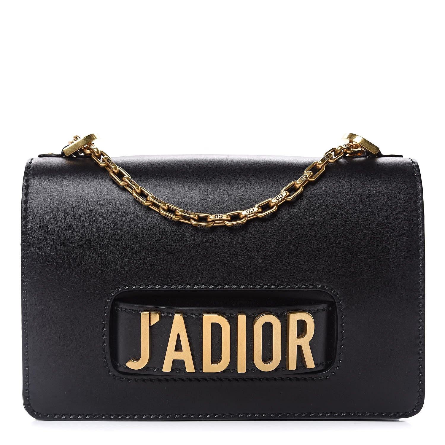 Christian Dior Calfskin J'Adior Chain Flap Bag Black 1 of 9