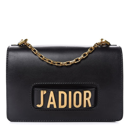 Christian Dior Calfskin J'Adior Chain Flap Bag Black 1 of 9