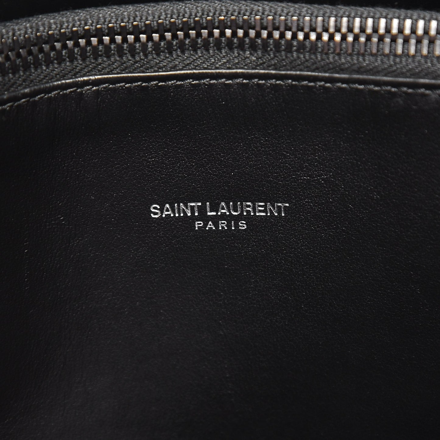 Grained Calfskin Baby Sac De Jour Black