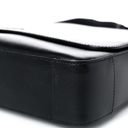 Burberry Grainy Calfskin Messenger Bag Black 10 of 12