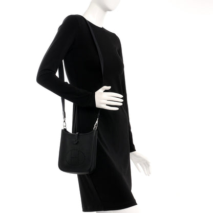 Hermes Epsom Evelyne TPM Black 2 of 8