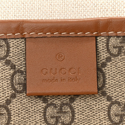 Gucci GG Plus Monogram Medium Signature Web Loop Tote Brown 6 of 10