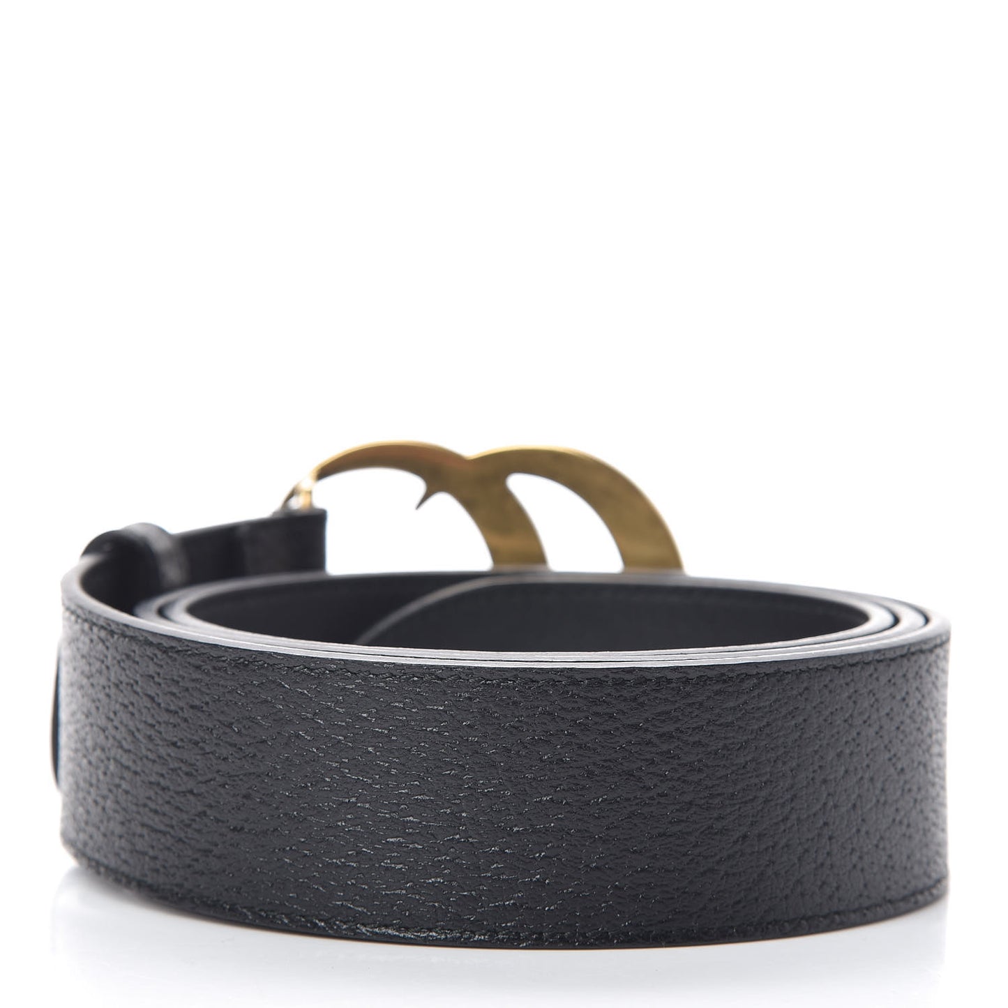 Textured Calfskin Double G 40mm Belt 95 38 Black