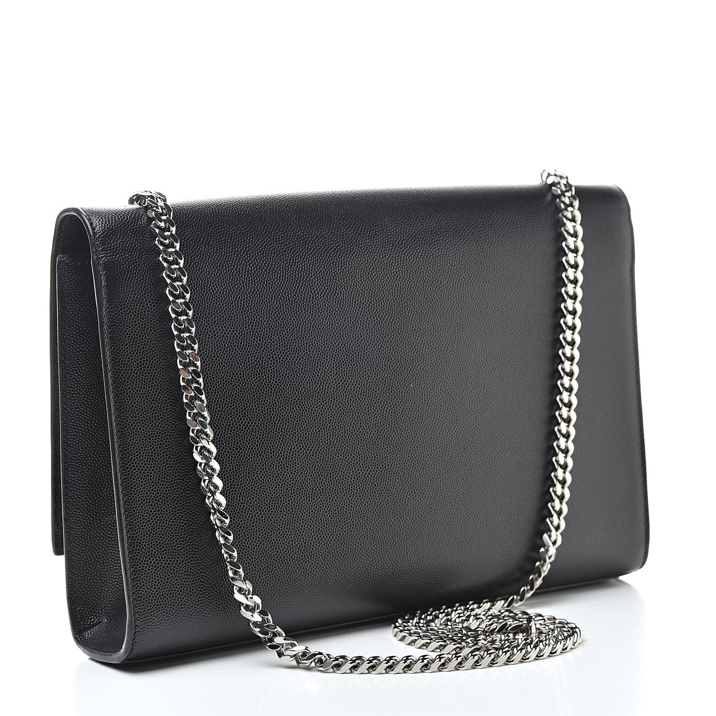 Grain De Poudre Large Classic Monogram Kate Satchel Black